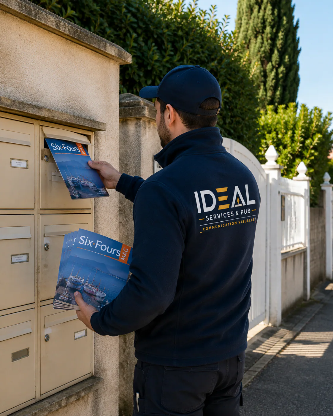 Distribution de prospectus IDEAL SERVICE PUB dans des boîtes aux lettres