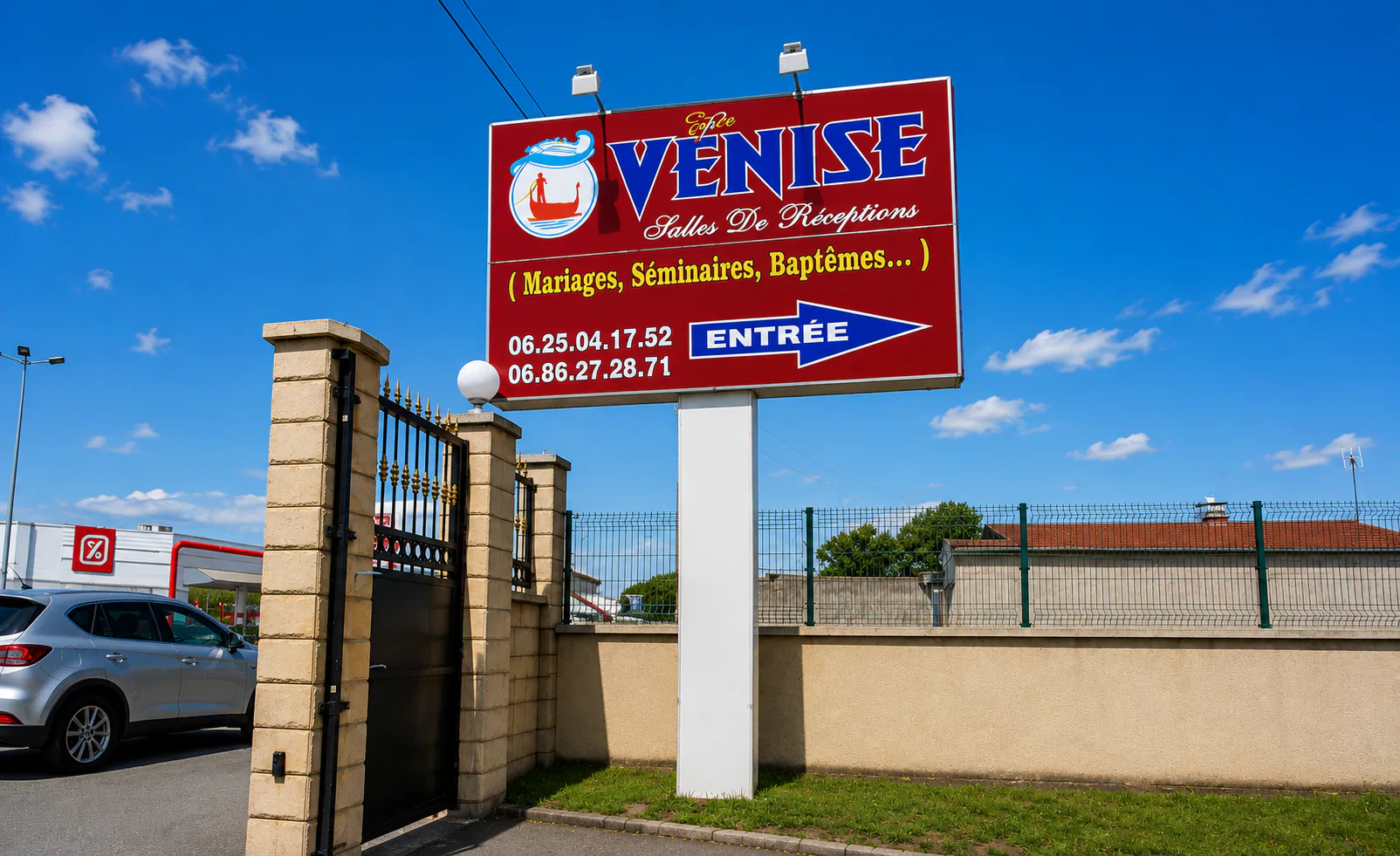 Panneau publicitaire Espace Venise