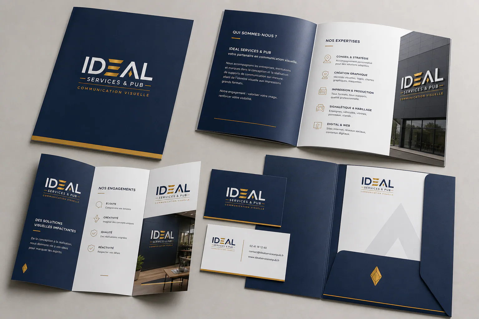 Flyers et supports publicitaires